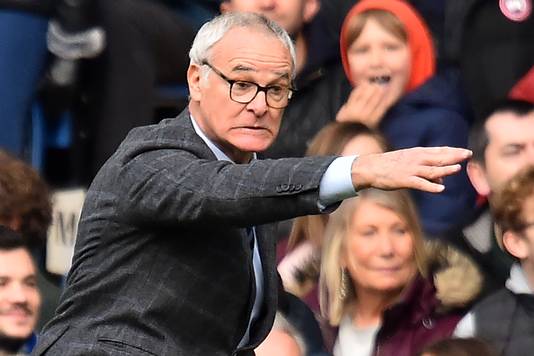 Voor Ranieri werd het als ex-coach van Chelsea niet meteen een blij weerzien met Stamford Bridge.