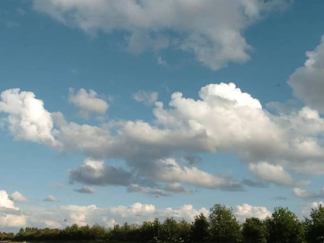 WEER. Gedeeltelijk bewolkt weer in Izegem vanochtend