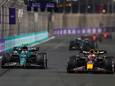 Fernando Alonso en Max Verstappen, allebei sterk aan het nieuwe F1-seizoen begonnen, in de clinch.