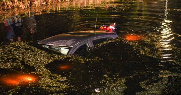 Hulpdiensten groots ingezet in Zwammerdam; bestuurder komt even later aangefietst.