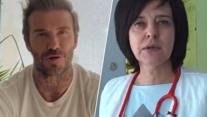 David Beckham leent Instagram-account uit aan Oekraïense arts: “Samen kunnen we een verschil maken”