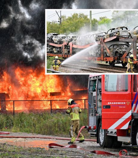 Miljoenen euro’s schade door treinbrand Etten-Leur: ‘Sprake van bodemvervuiling’