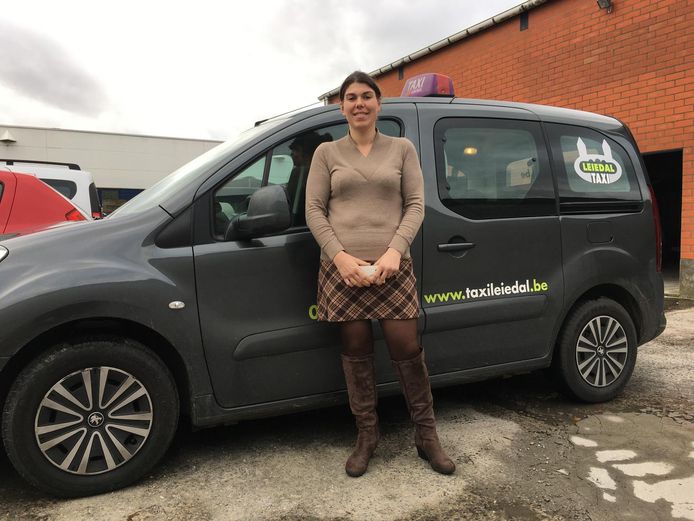Delphine Hanssens van Taxi Leiedal.