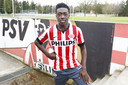 Bobby Adekanye in zijn tijd als jeugdspeler van PSV.