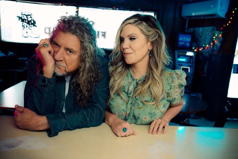 Robert Plant en Allison Krauss. Beeld DAVID MCCLISTER