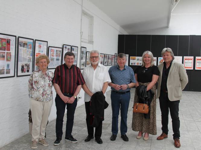 Striptekenaar Paul Geerts bezoekt expo 40 jaar Spirit
