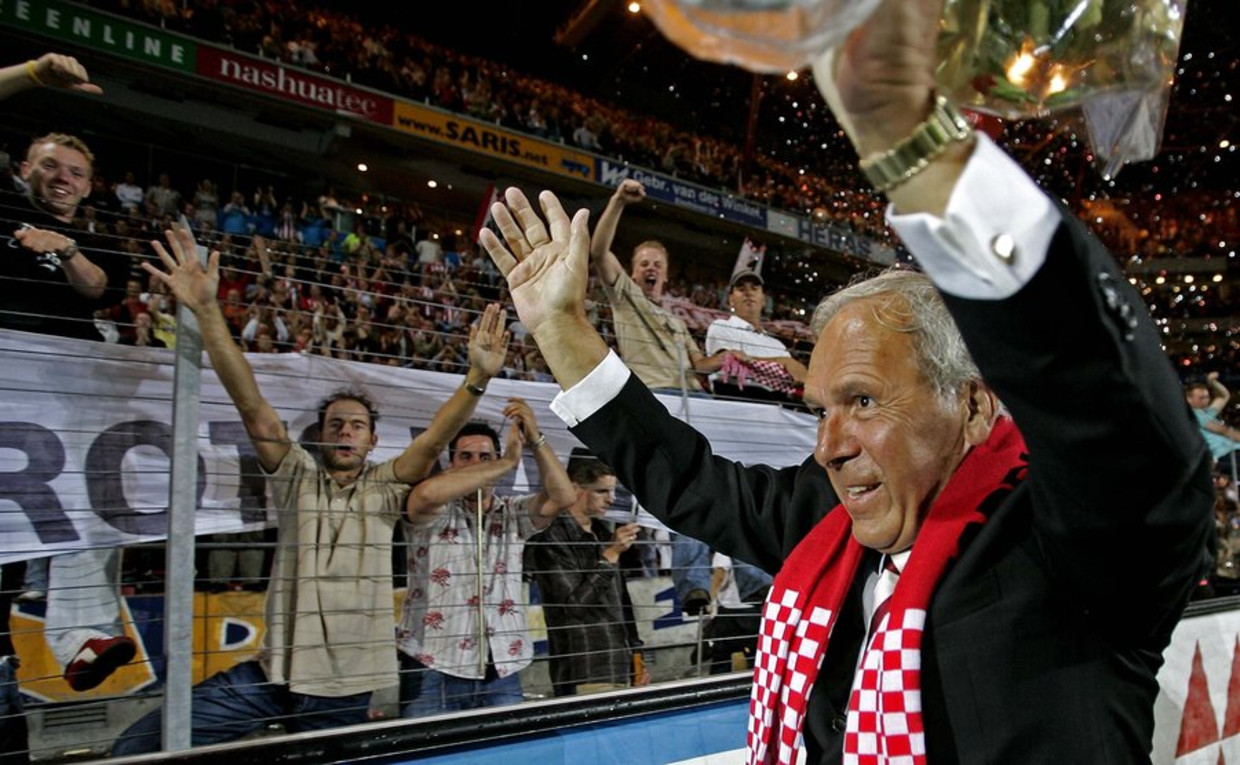 Oud-PSV voorzitter Harry van Raaij.  Beeld anp