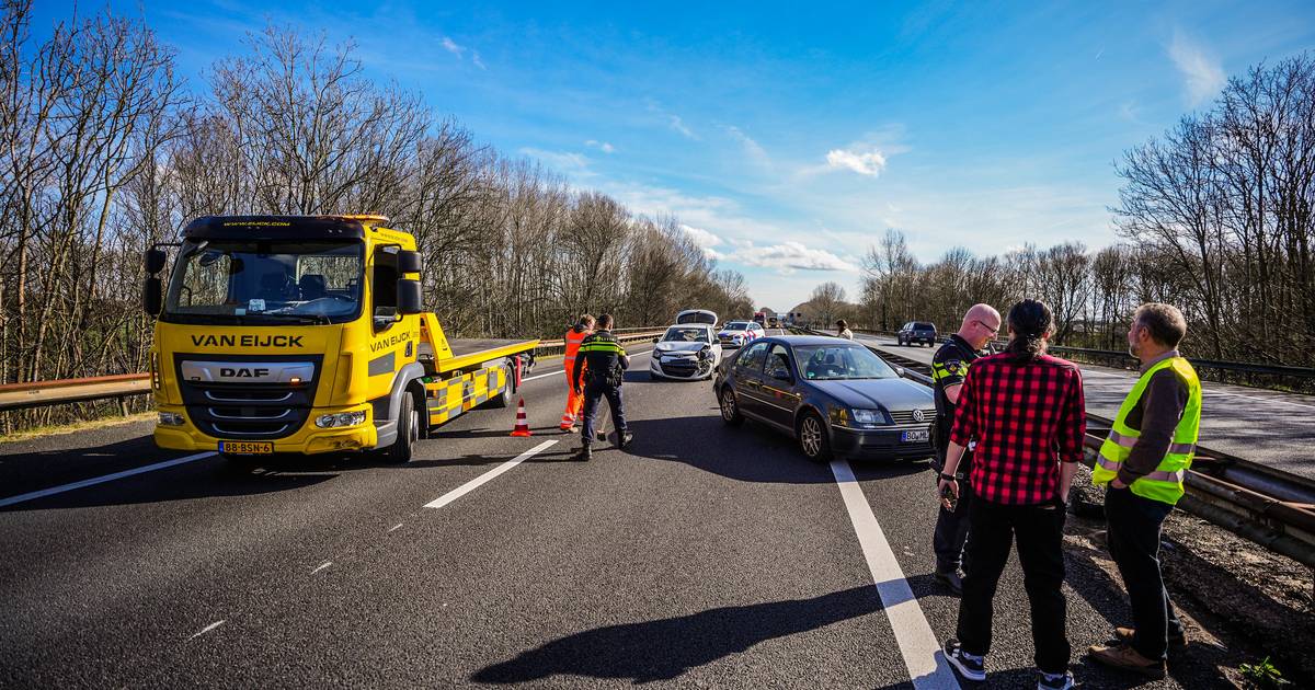 Ongeluk met vier auto