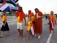 Oranjefans in Doha.