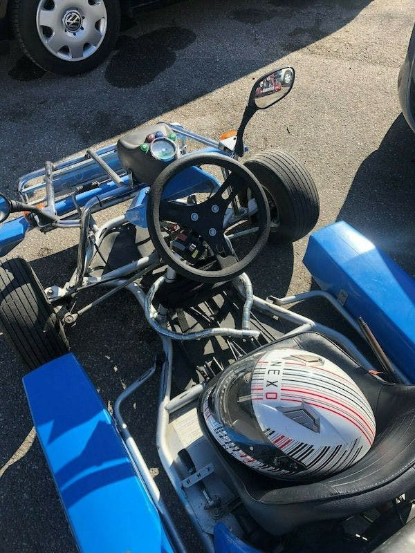 Met deze racekarts mag je de openbare weg op Foto AD.nl