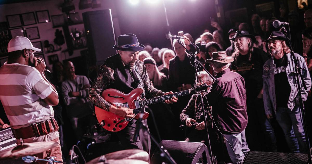 Blueslegende John Primer overrompelt Nispen: ‘Ik ben stomverbaasd dat zo’n gigant hier staat. Gratis