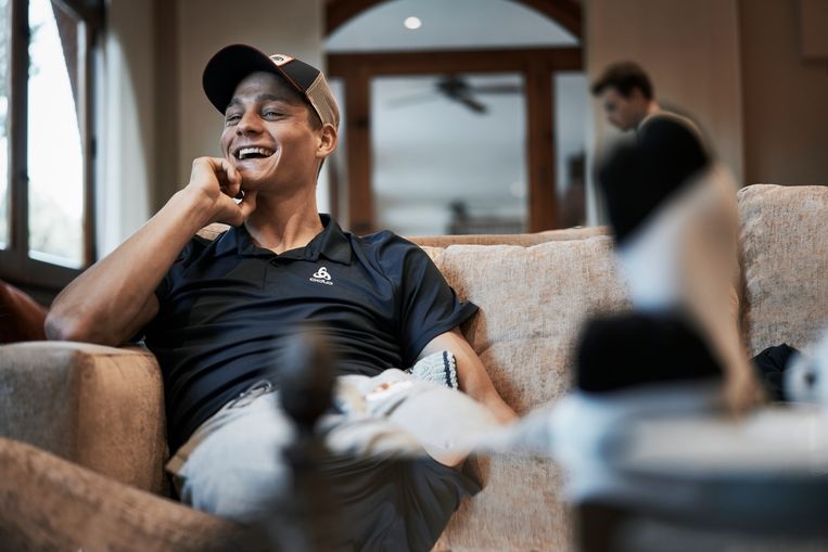 ‘Ik heb als voetballer getest bij Willem II en bij Antwerp, maar het ergerde me afhankelijk te zijn van anderen om te winnen.’ Beeld Joris Casaer