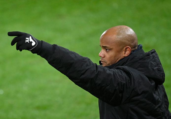 Anderlechttrainer Vincent Kompany.