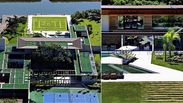 La Maison De Reve De Neymar A Rio Hors Jeu 7sur7 Be