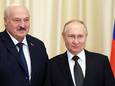 Le président bélarusse Alexandre Loukachenko et son allié, Vladimir Poutine.