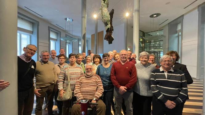 Oudenburgnaars op uitstap naar Vlaams Parlement