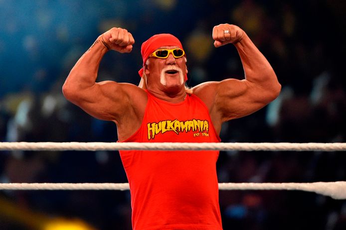 Worstellegende Hulk Hogan tijdens een event van World Wrestling Entertainment (archief).