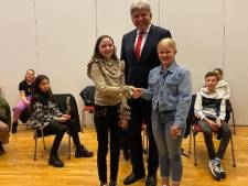 Emma Kohsiek is de nieuwe kinderburgemeester van Scherpenzeel