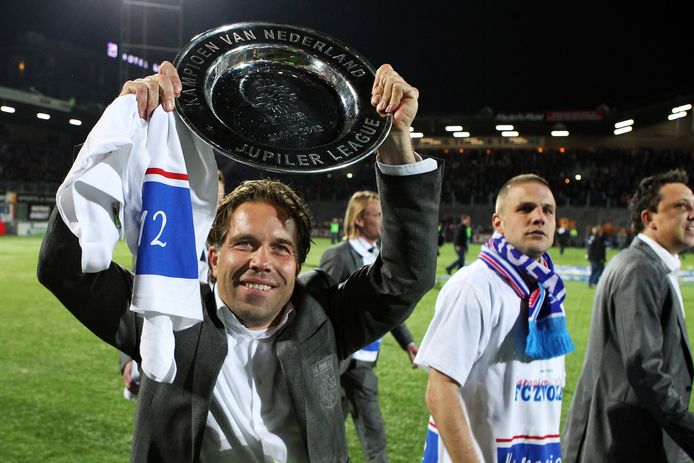 Art Langeler werd in 2012 met PEC Zwolle kampioen van de eerste divisie.