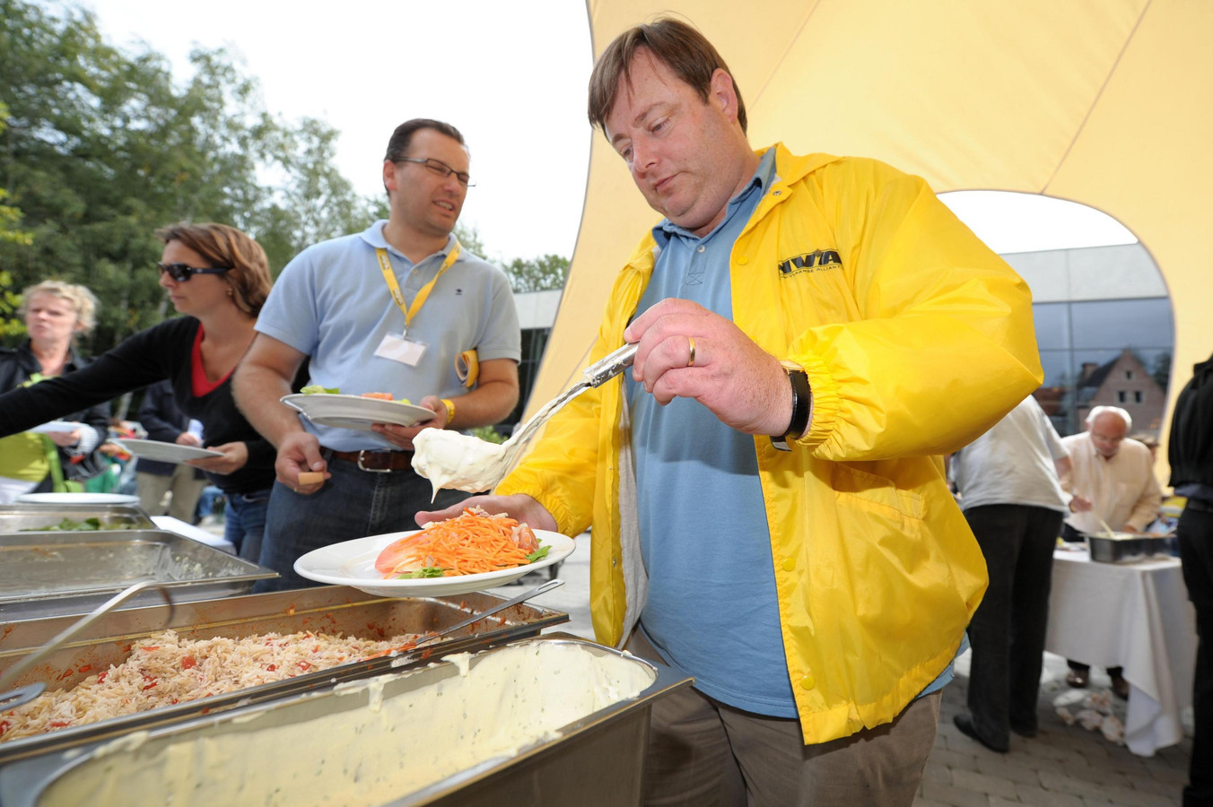 N-VA-voorzitter Bart De Wever en zijn echtgenote Veerle: “Bart heeft ...