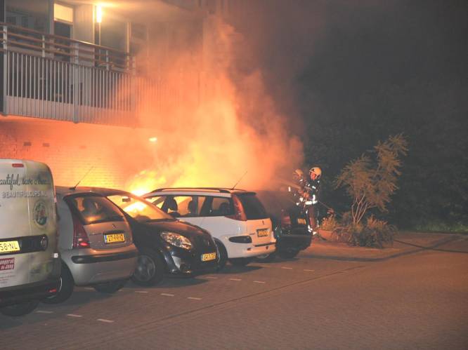 Twintigste autobrand in Gouda
