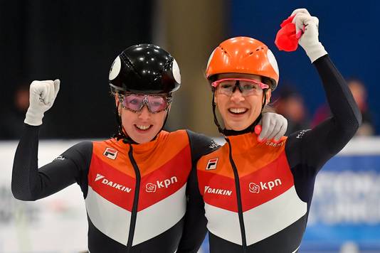 Lara van Ruijven en Suzanne Schulting.