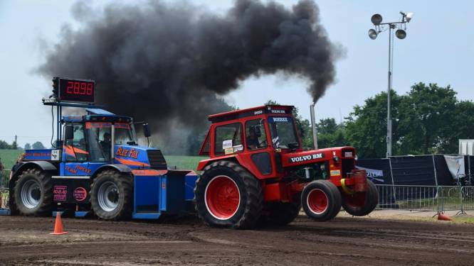 Opnieuw ronkende tractormotoren in Minderhout