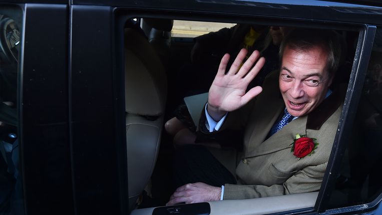 UKIP-leider Nigel Farage. Beeld anp