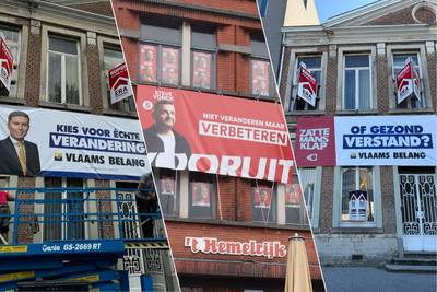 Vlaams Belang and Vooruit wage ‘banner war’ in Sint-Niklaas