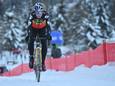 Van Aert ook in Italiaanse sneeuw klasse apart