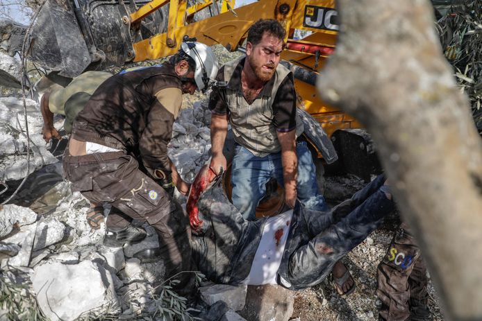 Ook eerder deze week vielen er slachtoffers in de provincie Idlib.