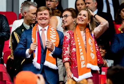 Koning en koningin: 'fantastische ontknoping'