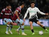 FA Cup: Derby County vecht dapper, maar delft onderspit tegen West Ham