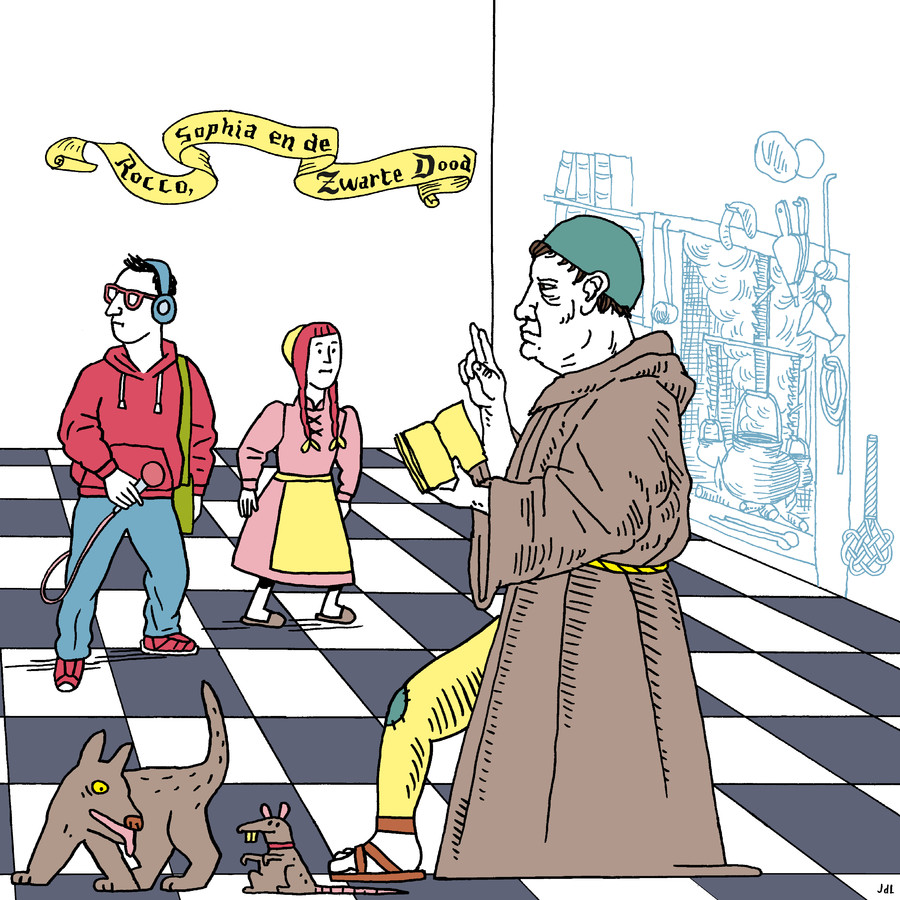 Waarom makers Deventer zien als de ideale plek voor een podcast over de Zwarte Dood Foto