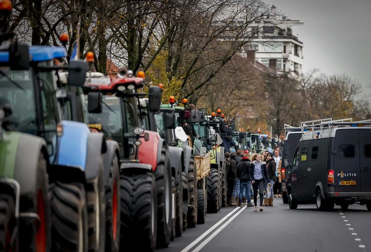 nhoudingen Bij Boerenprotest In Den Haag Trouw