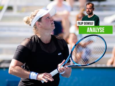 Onze tennis-watcher ziet hoe Clijsters nog (veel) werk op de plank heeft: “Hopen dat haar lichaam dit goed doorstaat”