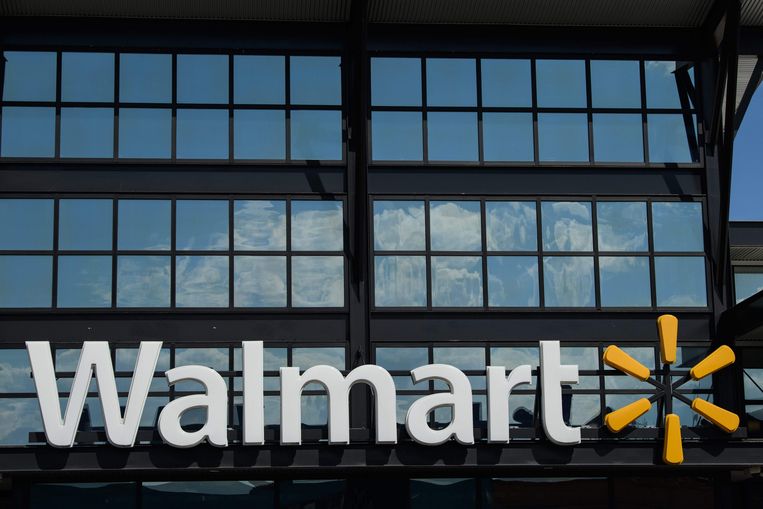 Een Walmart-supermarkt in Washington DC. Beeld AFP