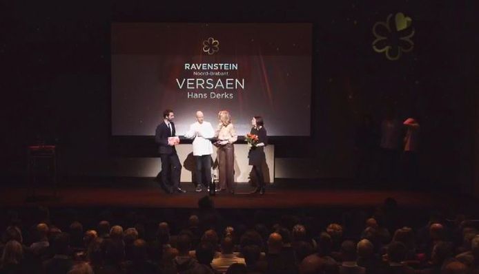 De uitreiking van de Michelin-ster aan Versaen.
