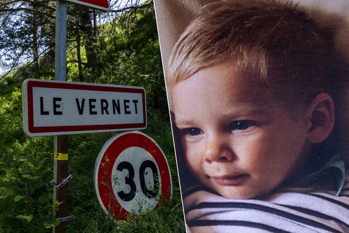 De kleine Émile (2) raakte op 8 juli vermist in het Franse gehucht Le Vernet.