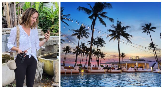 Valerie mocht de grootste beachclub van Bali ontwerpen, met een zo goed als onbeperkt budget.