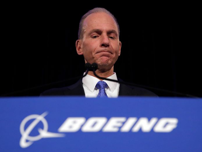 Boeing-baas Dennis Muilenberg