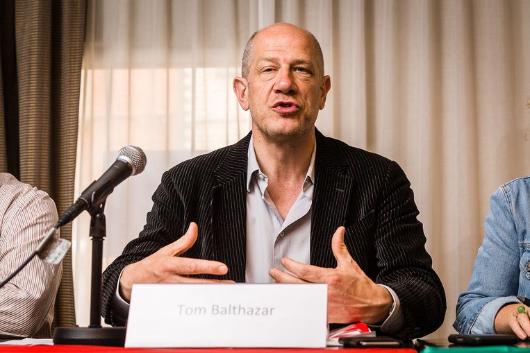 Tom Balthazar, sp.a, benadrukt dat hij heel wat werk in Publipart stak, maar erkent dat de vergoedingen hoog zijn. Beeld Bob Van Mol