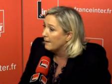 Marine Le Pen, convaincue de mensonge, quitte France Inter