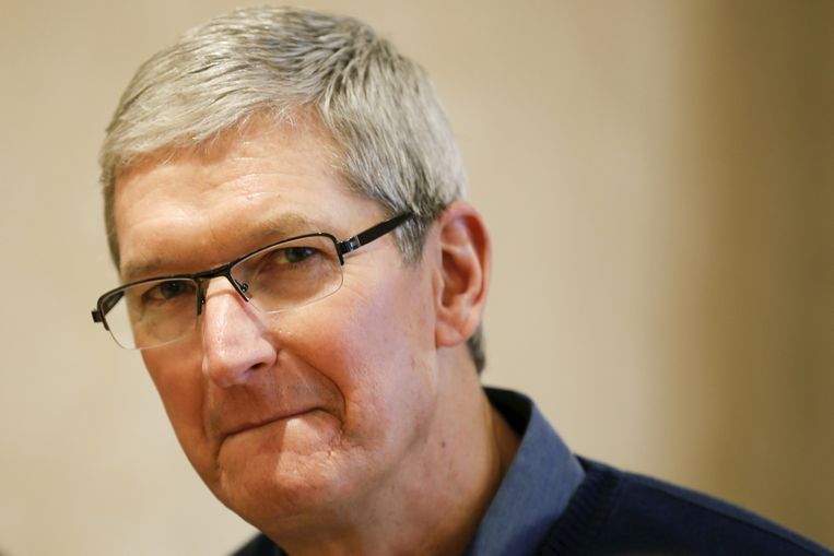 Apple-CEO Tim Cook. Beeld reuters