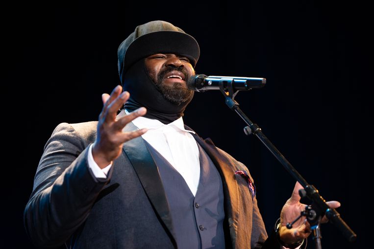 Gregory Porter op het North Sea Jazz Festival in Rotterdam. Beeld Hollandse Hoogte / Harold Versteeg