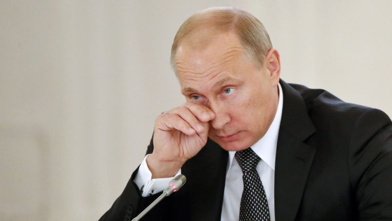 De Russische president Vladimir Poetin. Beeld epa