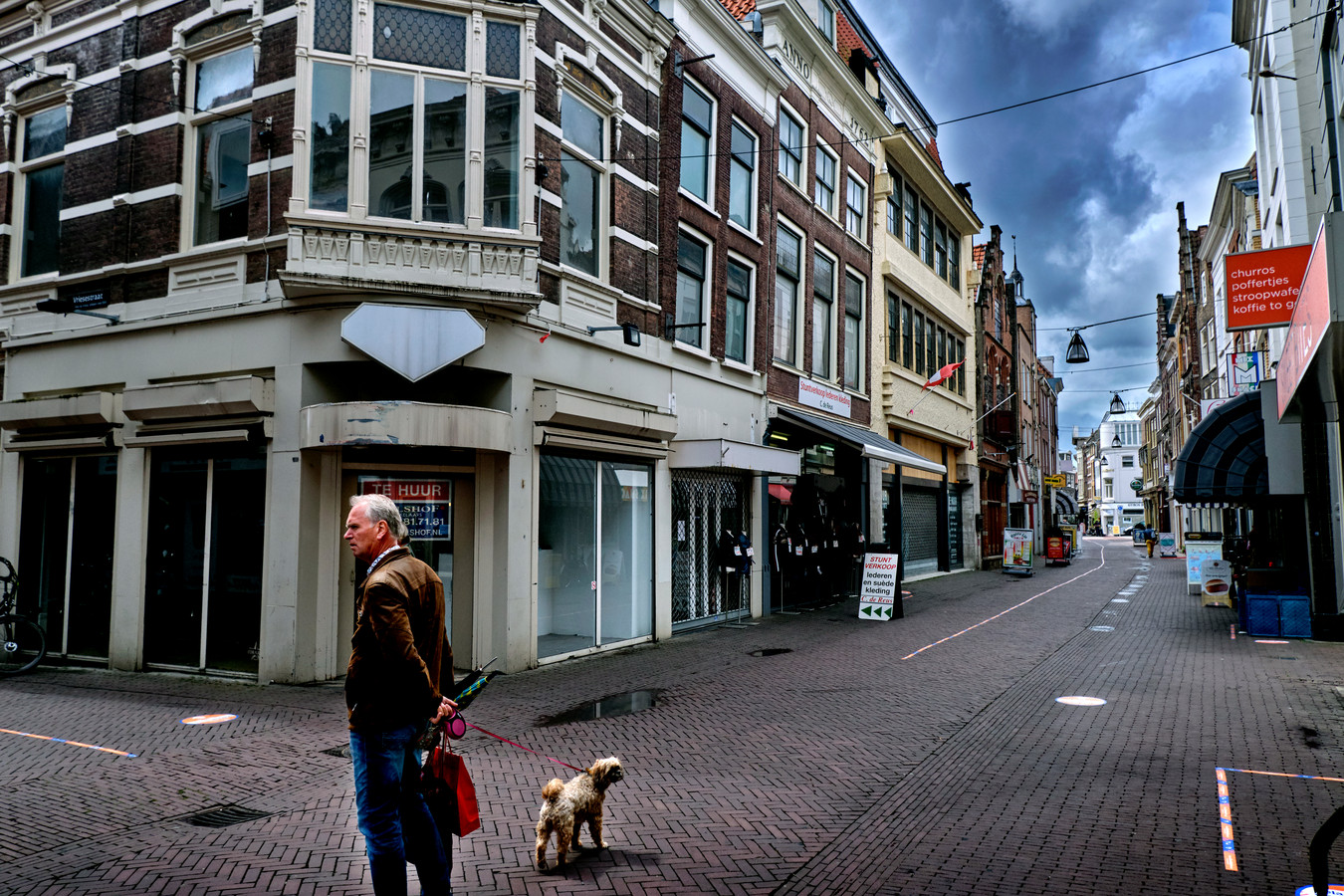 Leegstand op de Voorstraat.