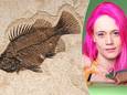 Paleontologe  Melanie During onderzoekt fossielen om nuttige dingen te weten te komen.