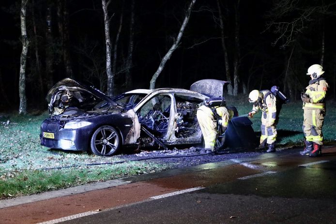 Er bleef niet veel over van de BMW