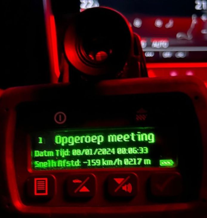 Beginnend bestuurder is rijbewijs kwijt na ‘dollemansrit’ over A59